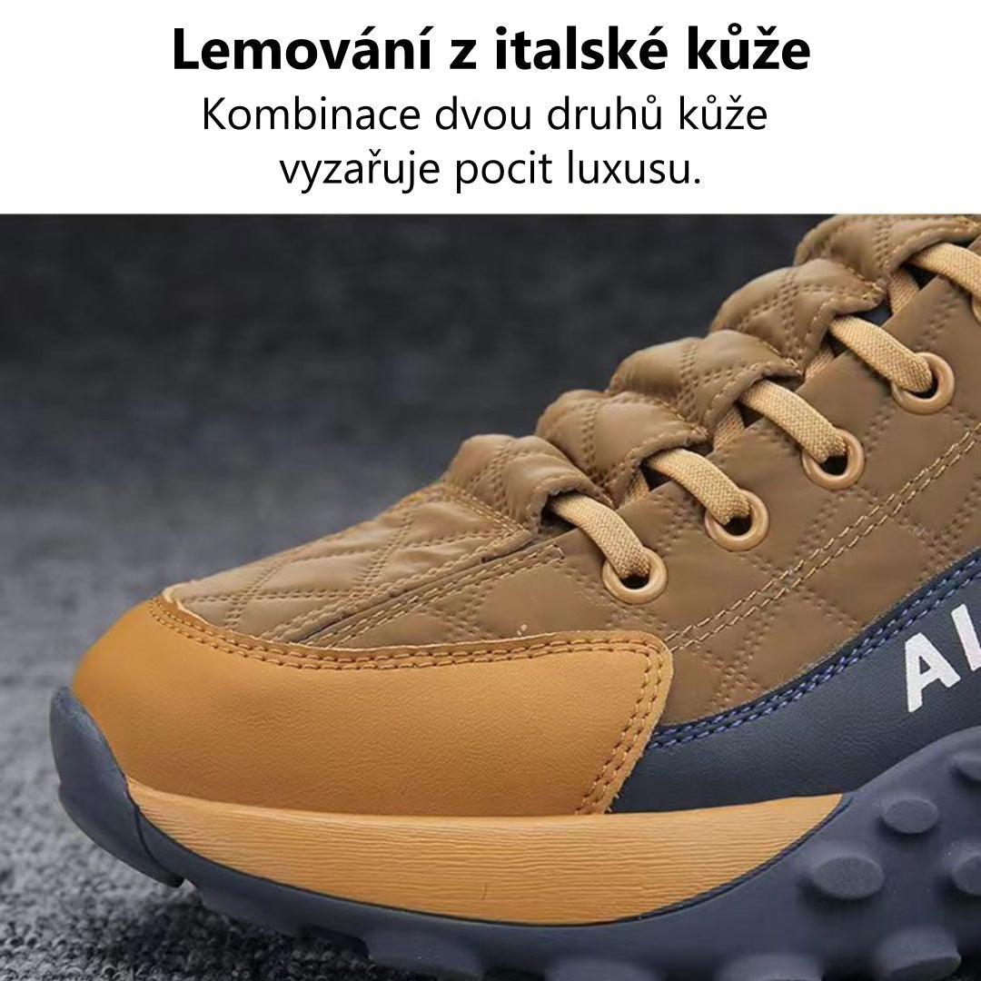 Ortopedická obuv Slancks® | Ergonomicky tvarovaná, měkká a pohodlná, zmírňuje únavu nohou po dlouhém dni.