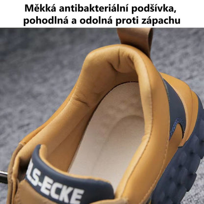 Ortopedická obuv Slancks® | Ergonomicky tvarovaná, měkká a pohodlná, zmírňuje únavu nohou po dlouhém dni.