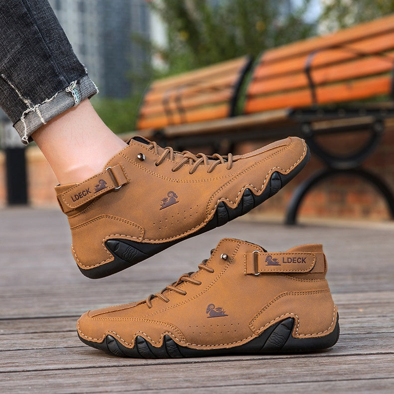 🔥50% sleva dnes - Nenechte si to ujít! | Ručně vyráběné boty pro volný čas Slancks® | Měkké a pohodlné, ergonomicky tvarované pro úlevu od bolesti nohou | Unisex.