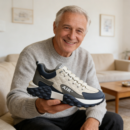 Ortopedická obuv Slancks® | Ergonomicky tvarovaná, měkká a pohodlná, zmírňuje únavu nohou po dlouhém dni.