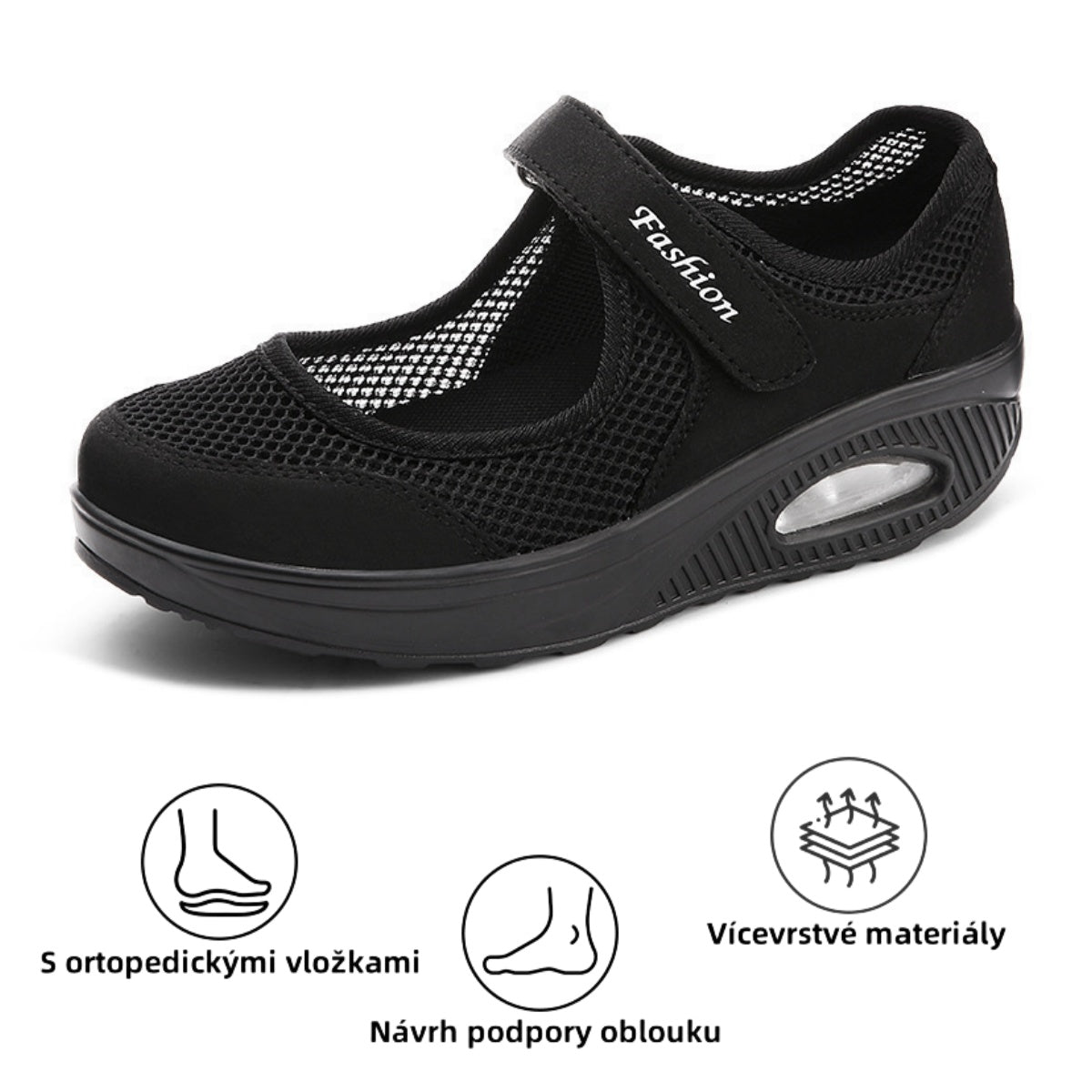 🔥Dnes za poloviční cenu | Dámská prodyšná ortopedická obuv, vysoce tlumící nárazy - s 168 patenty na obuv👞 Usnadňuje chůzi