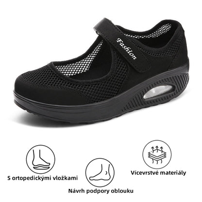 🔥Dnes za poloviční cenu | Dámská prodyšná ortopedická obuv, vysoce tlumící nárazy - s 168 patenty na obuv👞 Usnadňuje chůzi