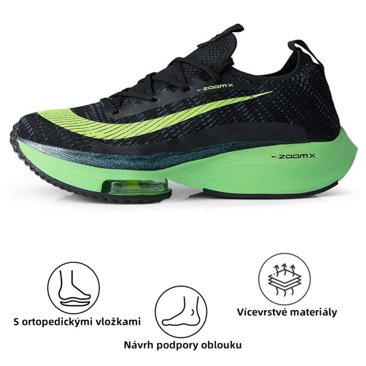 Ortopedické běžecké boty Slancks® | Pohodlné, lehké a protiskluzové | Poskytují oporu klenby a zmírňují bolest