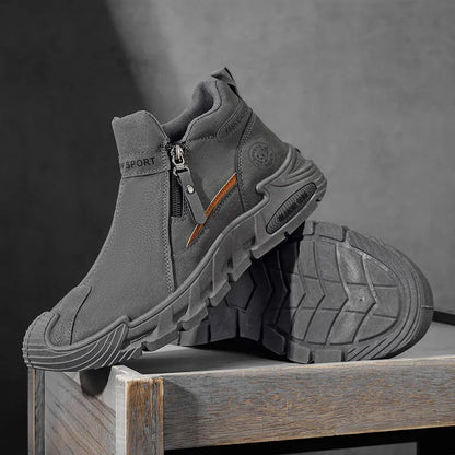 🐂 Pánské boty z telecí kůže, vyrobené v Austrálii 👞 Ručně šité, snadné nazouvání a zouvání ✅ Podpora klenby, voděodolné a protiskluzové: pro pohodlnou chůzi