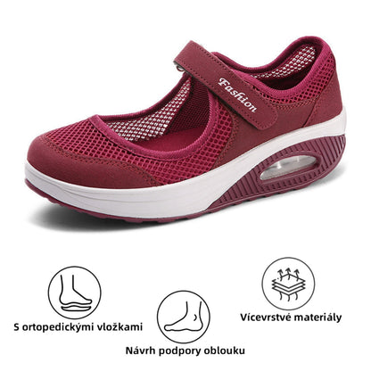🔥Dnes za poloviční cenu | Dámská prodyšná ortopedická obuv, vysoce tlumící nárazy - s 168 patenty na obuv👞 Usnadňuje chůzi