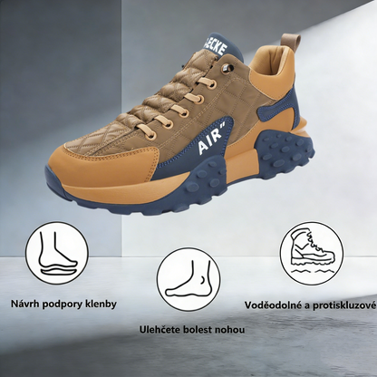 Ortopedická obuv Slancks® | Ergonomicky tvarovaná, měkká a pohodlná, zmírňuje únavu nohou po dlouhém dni.