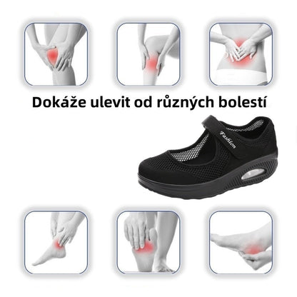 🔥Dnes za poloviční cenu | Dámská prodyšná ortopedická obuv, vysoce tlumící nárazy - s 168 patenty na obuv👞 Usnadňuje chůzi