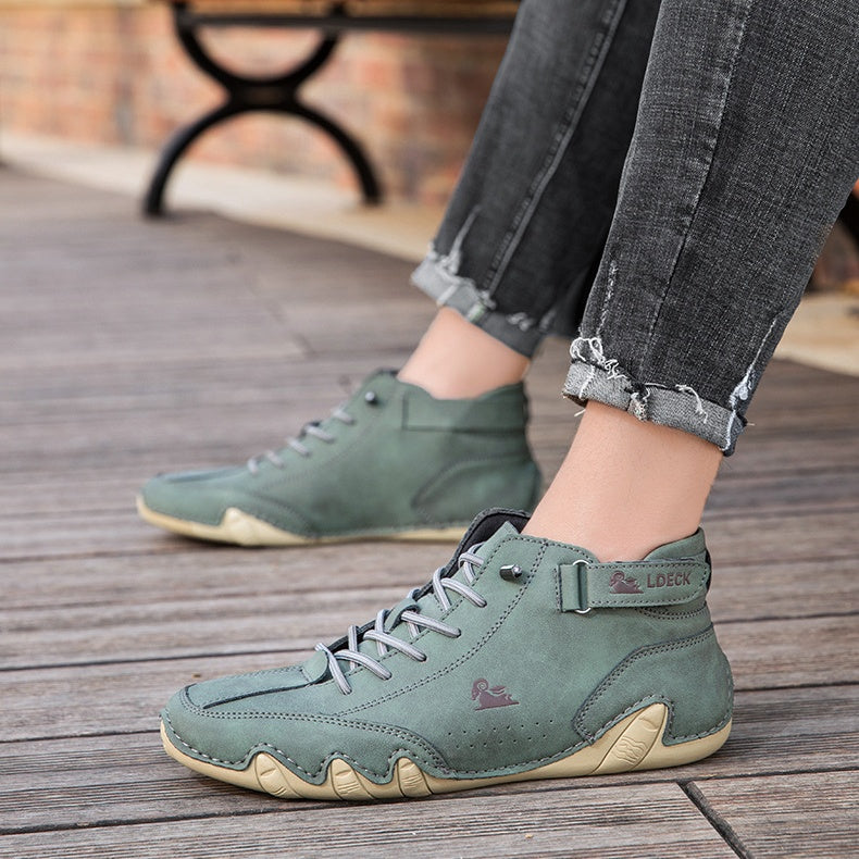 🔥50% sleva dnes - Nenechte si to ujít! | Ručně vyráběné boty pro volný čas Slancks® | Měkké a pohodlné, ergonomicky tvarované pro úlevu od bolesti nohou | Unisex.