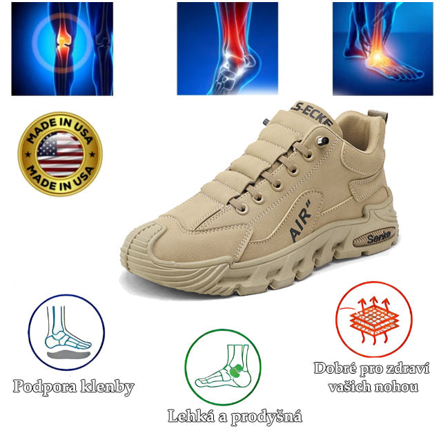 Turistická obuv Slancks® | ✅️Korekce držení těla při chůzi - Voděodolná a protiskluzová 👞