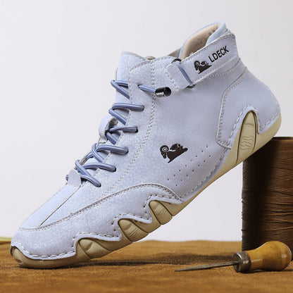 🔥50% sleva dnes - Nenechte si to ujít! | Ručně vyráběné boty pro volný čas Slancks® | Měkké a pohodlné, ergonomicky tvarované pro úlevu od bolesti nohou | Unisex.