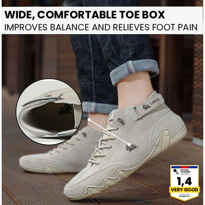 🔥50% sleva dnes - Nenechte si to ujít! | Ručně vyráběné boty pro volný čas Slancks® | Měkké a pohodlné, ergonomicky tvarované pro úlevu od bolesti nohou | Unisex.