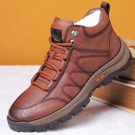 Turistické boty SLANCKS® Insulated - Vyrobené z italské kůže, s oporou klenby pro pohodlí, odolnost a úlevu od nepohodlí nohou!