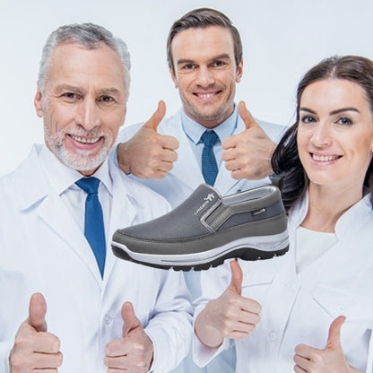 【🔥Dnes za poloviční cenu - nenechte si to ujít】 Ergonomicky navržená ortopedická obuv - design podpory klenby 👞Snadno se zbavte bolesti nohou